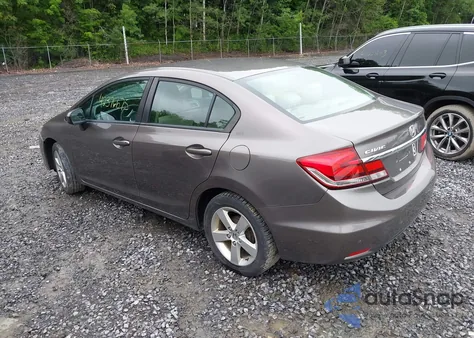 2014 Honda Civic Lx из США, поврежденный, VIN 19XFB2F52EE243892